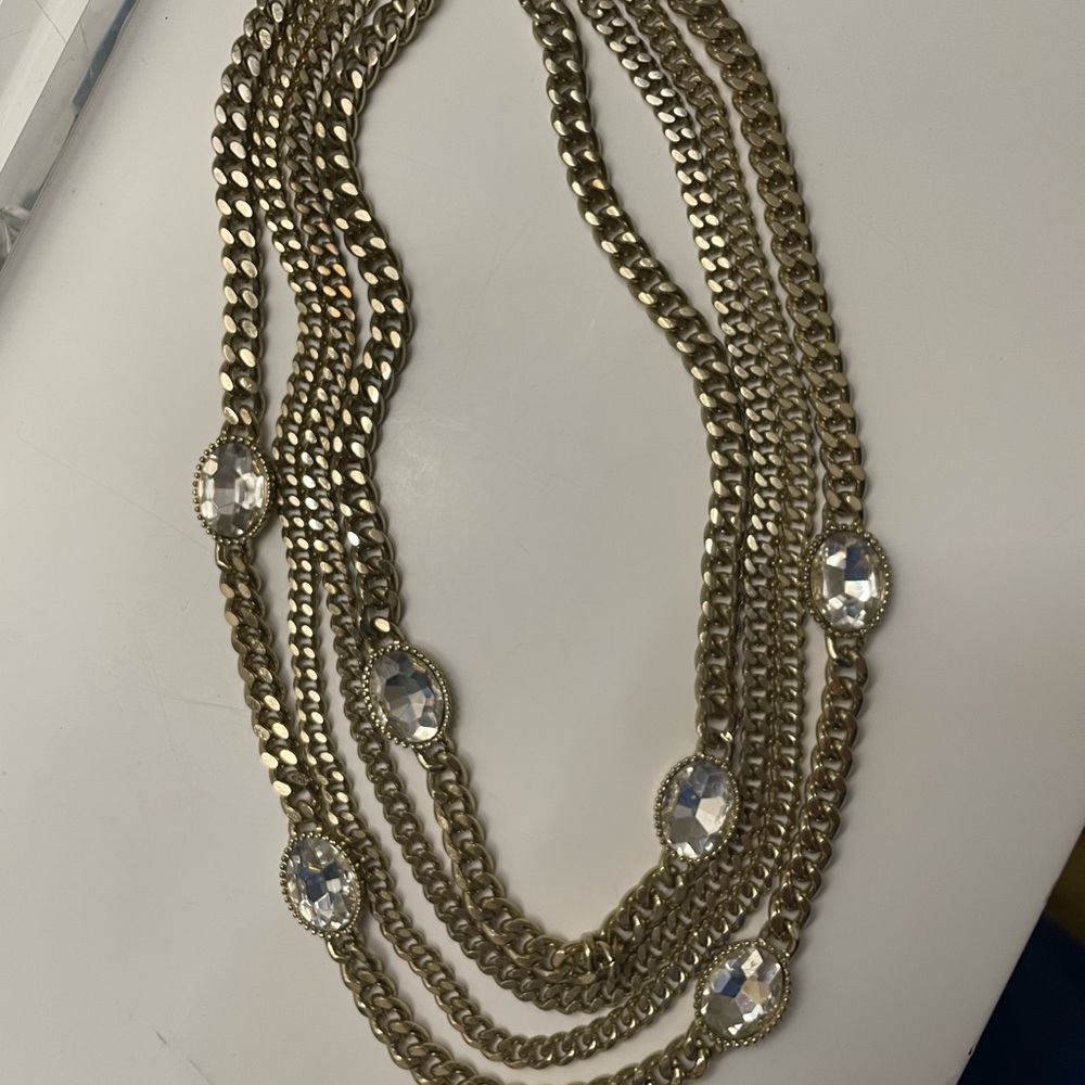 4 Layer Necklace - Costume Jewelry - Picture 3 of 3